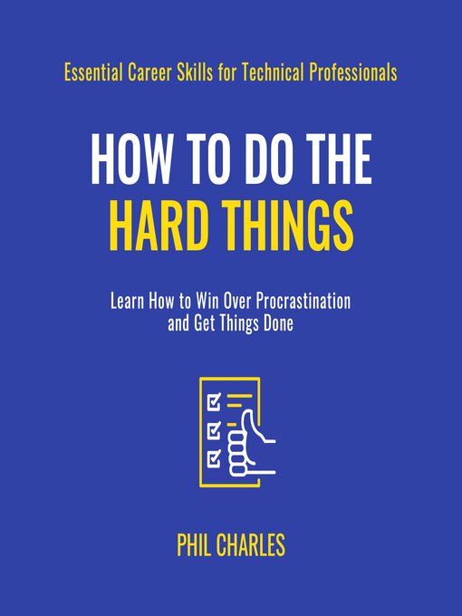 Cover image for How to do the Hard Things